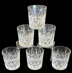 D - Crystal Tumblers Stuart Crystal Original Box (Lot of 6)