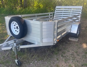 2014 Aluma 7712H Aluminum Trailer - 7 x 12