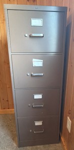4-Drawer File Cabinet