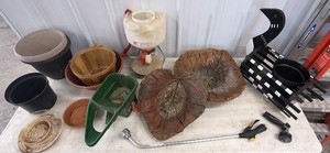 Lot of Miscellaneous Garden Supplies