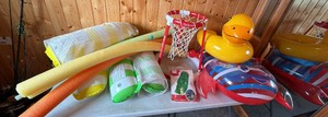 Lot of Pool Floaties