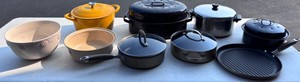 Lot of Bakeware, Cookware, Serving Bowls & Dutch Oven