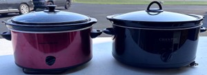 Lot of 2 Crockpots Crockpot & Hamilton Beach