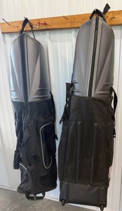Lot of 2 Golf Club Bag Carriers