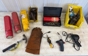 Lot of Tools Soldering Set, Welding Set, Welding Rod