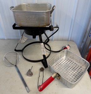 Outdoor Propane Deep Fryer