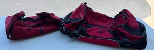 Lot of Rolling Travel Bags