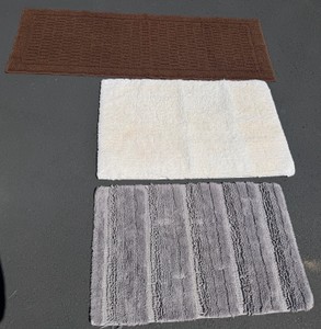 Lot of Bathroom Rugs