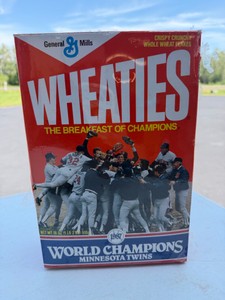 1987 World Series Wheaties
