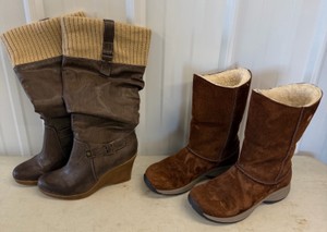 Lot of Womens Boots Merrell & Unisa - Size 7 & 7.5
