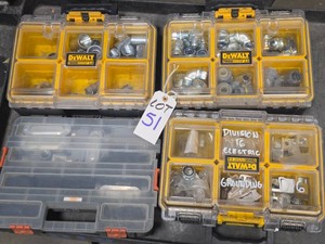FOUR DeWALT &amp GENERIC ORGANIZERS - LOADED
