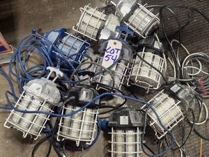 CAGED LED WORK LIGHTS