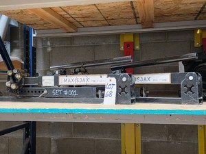 PAIR OF MAXISJAX REEL STANDS