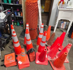 ORANGE REFLECTIVE TRAFFIC SAFETY BUNDLE