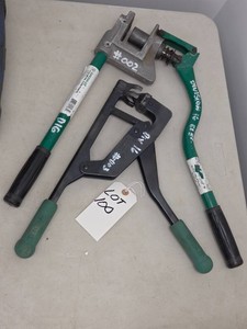 TWO METAL STUD PUNCHES