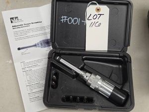 IDEAL ADJUSTABLE TORQUE SCREWDRIVER