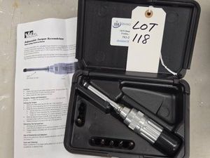 IDEAL ADJUSTABLE TORQUE SCREWDRIVER