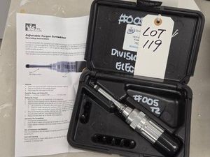 IDEAL ADJUSTABLE TORQUE SCREWDRIVER