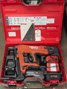 HILTI BX 4-22 CORDLESS CONCRETE NAILER