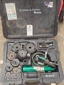 GREENLEE 12 TO 4 INCH PUNCH KIT
