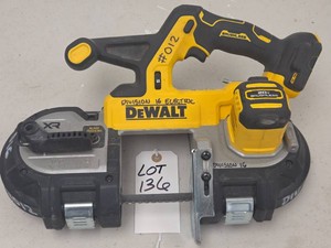 DeWALT 20V BRUSHLESS PORTABLE BAND SAW MODEL DCS378