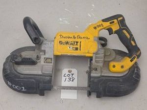 DeWALT&nbsp 20V MAX XR BRUSHLESS PORTABLE BAND SAW MODEL DCS374