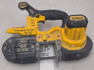 DeWALT&nbsp 20V MAX BRUSHLESS PORTABLE BAND SAW MODEL DCS371