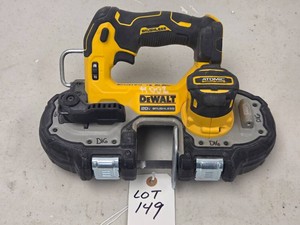 DeWALT 20V ATOMIC COMPACT&nbspSERIES BRUSHLESS PORTABLE BAND SAW MODEL DCS377