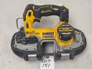 DeWALT 20V ATOMIC COMPACT SERIES BRUSHLESS PORTABLE BAND SAW MODEL DCS377