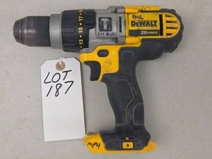 DeWALT CORDLESS 12 DRILL DRIVERHAMMER DRILL - MODEL DCD985