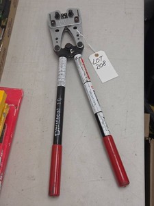BURNDY MECHANICAL ROTATING CRIMP TOOL