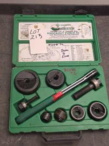 GREENLEE KNOCKOUT PUNCH KIT