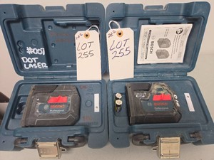2 BOSCH PROFESSIONAL GPL100-30G LASERS