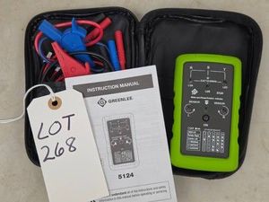 GREENLEE 5124 MOTOR AND PHASE ROTATION INDICATOR