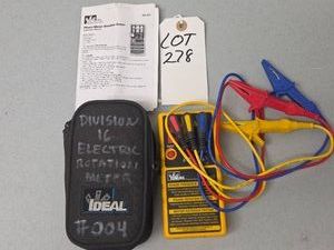 IDEAL PHASE MOTOR ROTATION TESTER