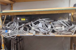 ENTIRE SHELF SECTION OF HEAVY DUTY METALLIC AND NON-METALLIC WATER TITE CONDUIT