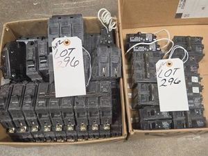 2 BOXES OF BREAKER SWITCHES