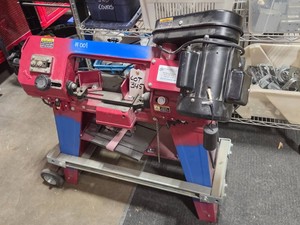 HEAVY DUTY HORIZONTALVERTICAL METAL CUTTING BANDSAW