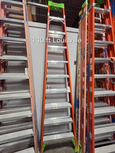1 LOUISVILLE 10 FT LADDER