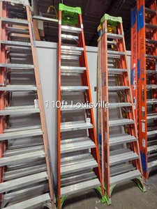 1 LOUISVILLE 10 FT LADDER