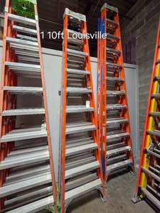 1 LOUISVILLE 10 FT LADDER