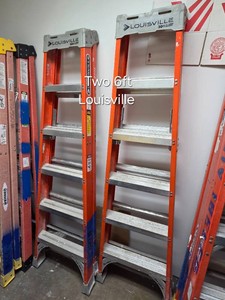 TWO 6FT LOUIVILLE LADDERS