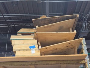 MULTIPLE SETS SHOP-MADE JOB SITE WORK CART ADAPTERS
