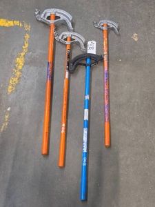 PIPE &amp CONDUIT BENDERS - ASSORT. SIZES - 4 TO A GROUPING
