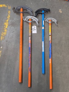 PIPE &amp CONDUIT BENDERS - ASSORT. SIZES - 4 TO A GROUPING