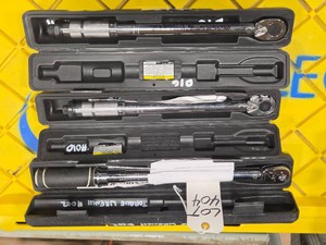 THREE TORQUE WRENCHES