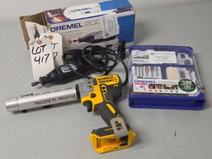 DREML ROTARY TOOL KIT AND CORDLESS CABLE STRIPPER