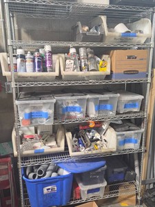 ENTIRE CONTENTS ON SHELVES