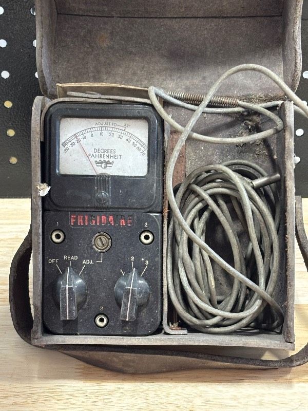 Vintage Frigidaire Temperature Meter