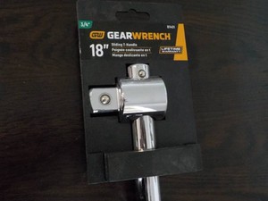 Gear Wrench 18 Sliding T-Handle...